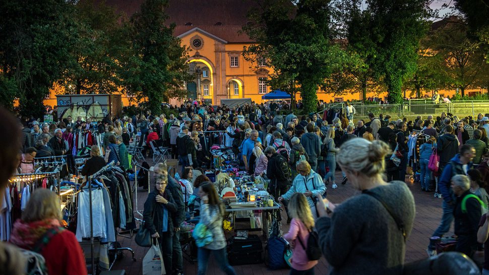 Nachtflohmarkt am Schloss 2019.