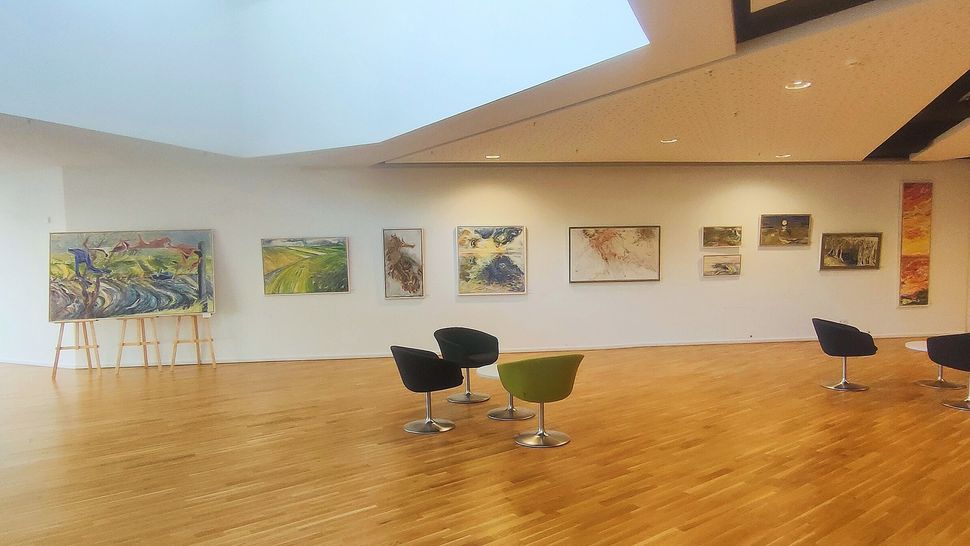 "Hase in der Halle" im Foyer der OsnabrückHalle