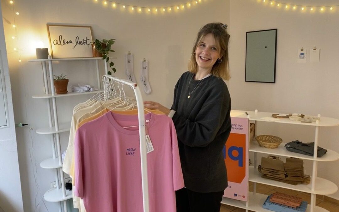 Neuer Pop-up-Store in der Redlinger Straße: Alena Große-Honebrink zieht mit ihrem Label „alena.liebt“ ein