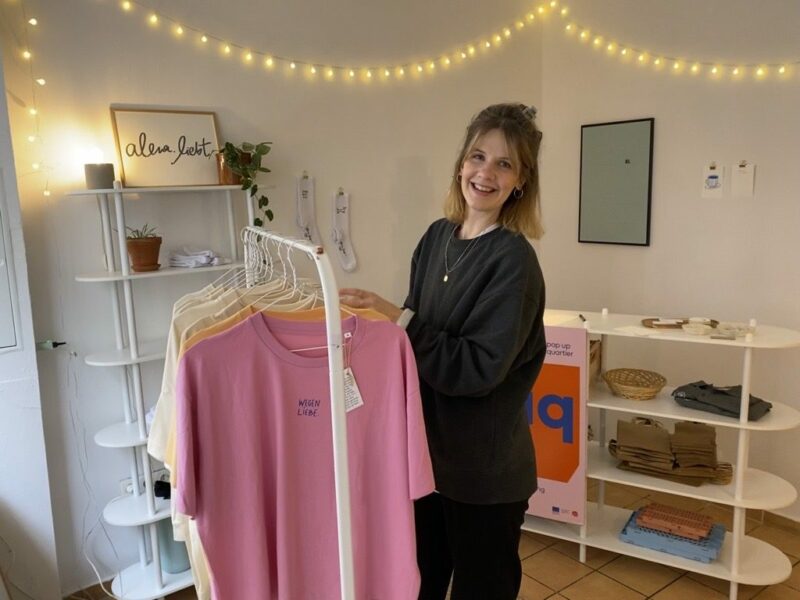 Neuer Pop-up-Store in der Redlinger Straße: Alena Große-Honebrink zieht mit ihrem Label „alena.liebt“ ein